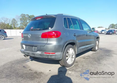 2012 Volkswagen Tiguan Se из США, поврежденный, VIN WVGAV7AX3CW081826